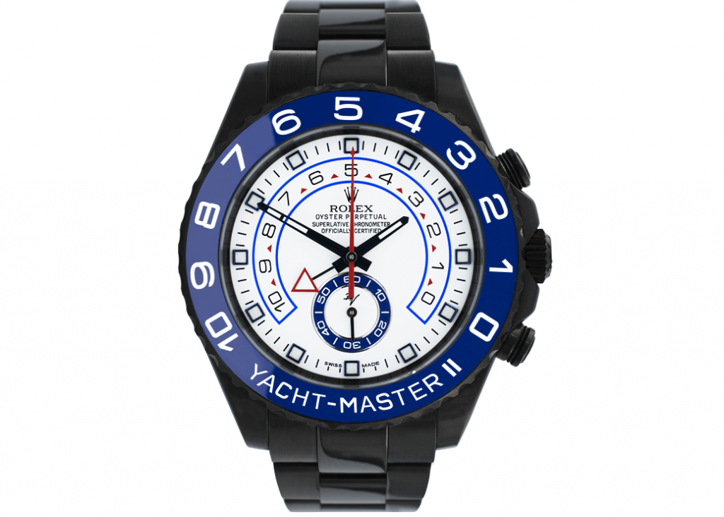 Limited Edition Rolex Yacht-Master Fake II 116680 Black Venom